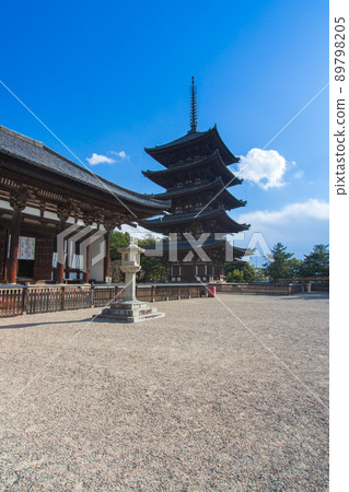 Kofukuji Tokondo and Five-storied Pagoda (Japan-Nara Prefecture) 89798205