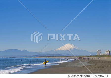 [Fujisawa City] Tsujido Coast scenery 89798791