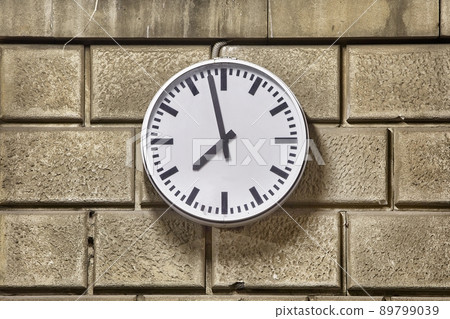 Clock at a Station Clock at a Station 89799039