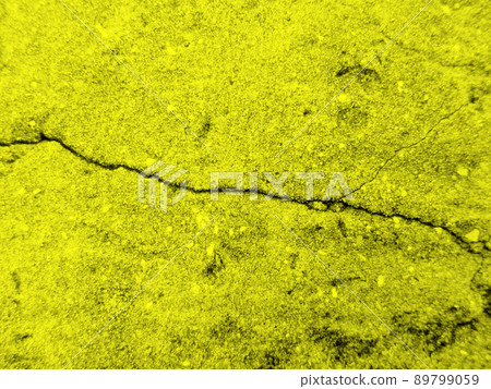 yellow cracked wall background 89799059
