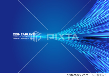 Converging lines vector digital technology concept abstract background Converging lines vector digital technology concept abstract background 89804326