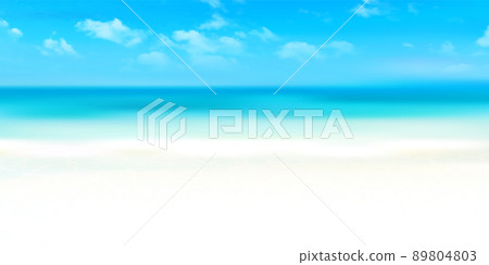 海波浪風景背景 89804803
