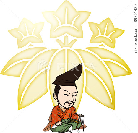 源義經 [3 頭和家族紋章] 89805429