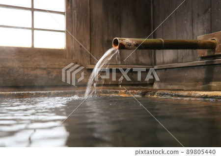 Kumamoto hot spring, luxury inn, room bath, hot spring image Kumamoto hot spring, luxury inn, room bath, hot spring image 89805440