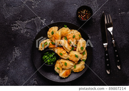 Dumplings, filled with mashed potatoes. Dumplings, filled with mashed potatoes. 89807214