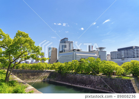 View of Nishinomaru Garden, Osaka Prefectural Police Headquarters, Osaka Museum of History View of Nishinomaru Garden, Osaka Prefectural Police Headquarters, Osaka Museum of History 89808236