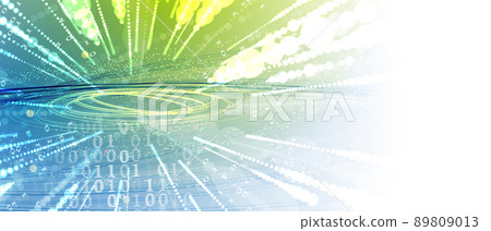 Quantum processing. Deep learning artificial intelligence. Future new technology for business or science presentation Quantum processing. Deep learning artificial intelligence. Future new technology for business or science presentation 89809013
