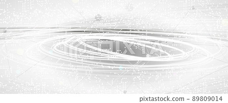 Quantum processing. Deep learning artificial intelligence. Future new technology for business or science presentation Quantum processing. Deep learning artificial intelligence. Future new technology for business or science presentation 89809014