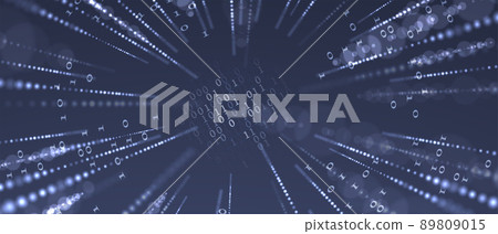 Quantum processing. Deep learning artificial intelligence. Future new technology for business or science presentation Quantum processing. Deep learning artificial intelligence. Future new technology for business or science presentation 89809015