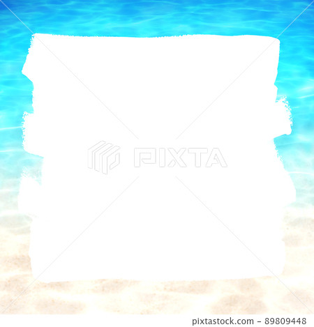 Frame with the image of the sea Frame with the image of the sea 89809448