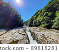 A beautiful canyon in Shimane 89818281