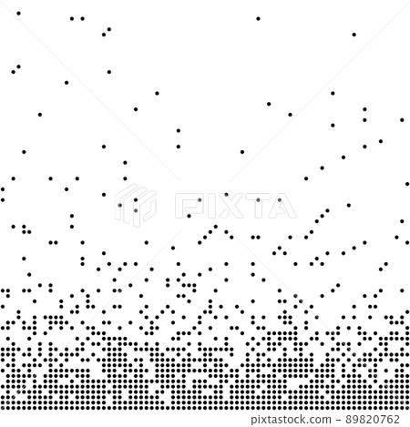 Geometric pattern of black circles on a white background. Geometric pattern of black circles on a white background. 89820762