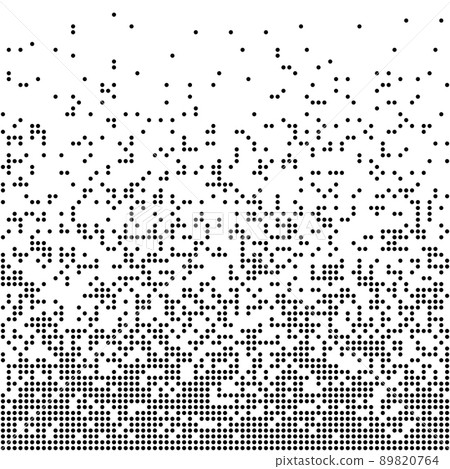 Geometric pattern of black circles on a white background. Geometric pattern of black circles on a white background. 89820764