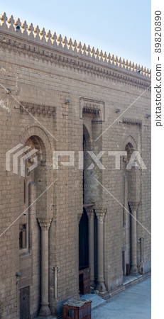 Side facade of Al Rifai historical mosque, Cairo, Egypt 89820890