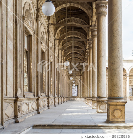 Passages surrounding the court of Muhammad Ali Pasha Mosque, Citadel of Cairo, Egypt 89820926