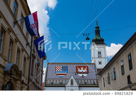 St. Mark's Church in Zagreb, Croatia St. Mark's Church in Zagreb, Croatia 89821829