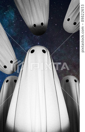 Illustration of a ghost 89822653