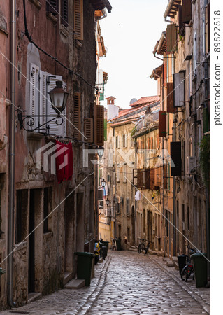 Croatian Rovinj old town skyline Croatian Rovinj old town skyline 89822818