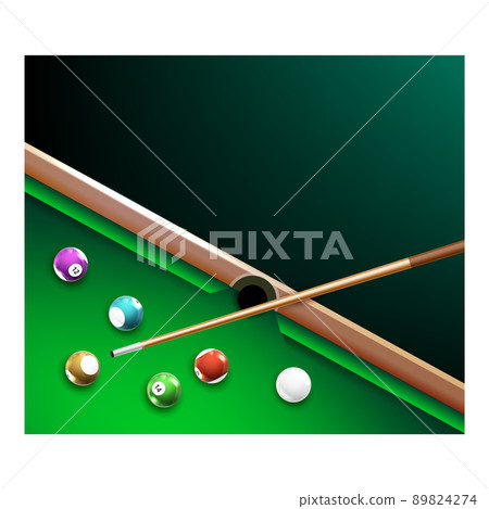 Billiards Championship Promotion Banner Vector 89824274