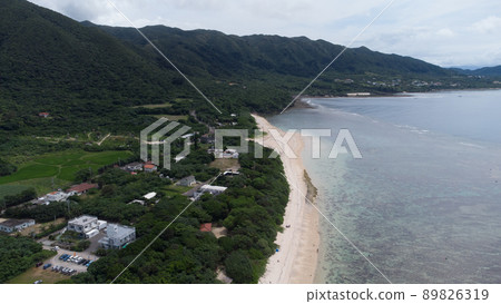 [Aerial view] Ishigaki Island Yonehara Beach 89826319