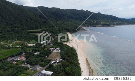 [Aerial view] Ishigaki Island Yonehara Beach 89826322