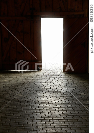 Passage on an old city gate Passage on an old city gate 89826356