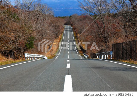 靜岡縣朝霧高原風光 89826485