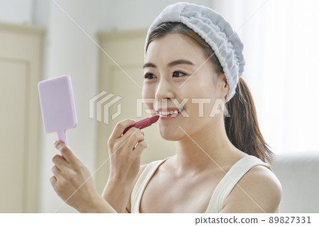 Beauty, beauty, skin care, basic makeup, house, house, young woman, Korean Beauty, beauty, skin care, basic makeup, house, house, young woman, Korean 89827331