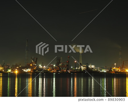 工廠夜景 工廠夜景 89830903