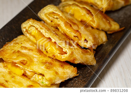 Taiwanese food, egg cake, cheese egg cake 89831208