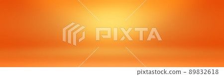 Abstract Orange background layout design,studio,room, web template ,Business report with smooth circle gradient color. 89832618