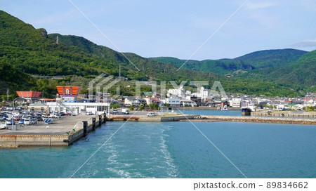 從渡輪上看到的池田港 3 [香川縣正津郡小豆島町池田] 89834662