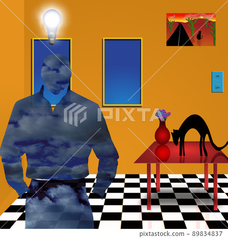 Imaginary room 89834837