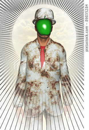 Green apple Green apple 89835284