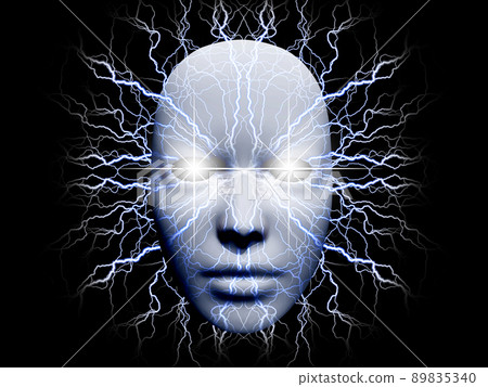 Lightning mask Lightning mask 89835340