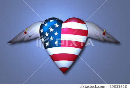 Pinned Freedom Heart 89835818