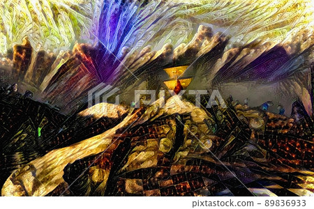 Ancient sailboat Ancient sailboat 89836933