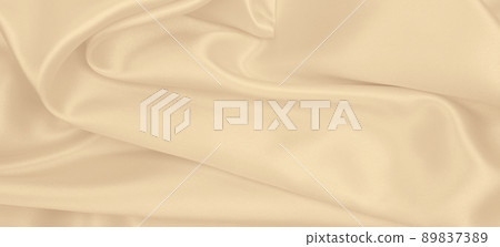 Smooth elegant golden silk or satin luxury cloth texture as wedding background. Luxurious background design. In Sepia toned. Retro style Smooth elegant golden silk or satin luxury cloth texture as wedding background. Luxurious background design. In Sepia toned. Retro style 89837389