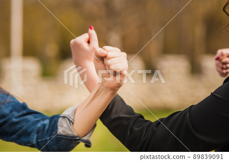 friendship concept. make love, not war friendship concept. make love, not war 89839091