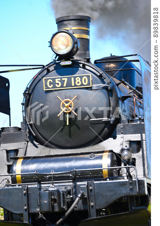 Niigata Prefecture JR East Ban-Etsusai Line SL Banetsu Monogatari (150 years of railway opening without head mark) Front up 2 Niigata Prefecture JR East Ban-Etsusai Line SL Banetsu Monogatari (150 years of railway opening without head mark) Front up 2 89839818