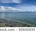 Calm seaside in the early morning (Okinawa Prefecture) 89840695