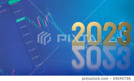number 2023 gold on business background 3d rendering number 2023 gold on business background 3d rendering 89840786