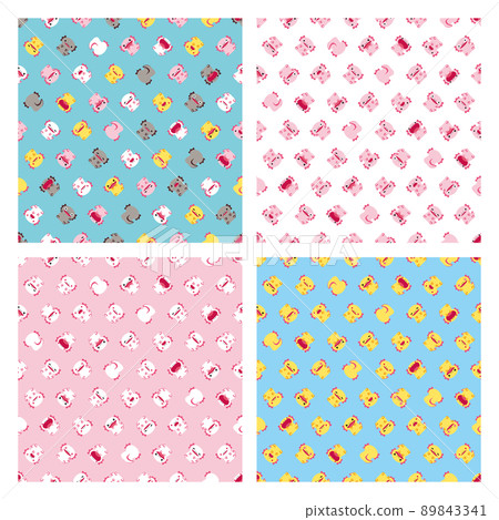Axolotl pattern 89843341