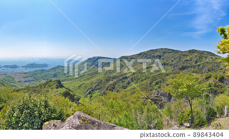 [小豆島觀花景（第一展望台的風景）]（高分辨率版）香川縣聖頭郡小豆島町小豆島大津觀花取 89843404