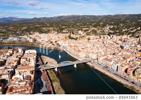 Cityscape of Tortosa, comarca of Baix Ebre, Catalonia, Spain 89843863