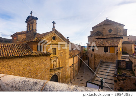 Landscape with a view of San Pedro Church and the Carmelite Monastery in Cuenca Landscape with a view of San Pedro Church and the Carmelite Monastery in Cuenca 89843883