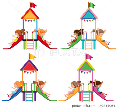 Outdoor playground slide for kids Outdoor playground slide for kids 89845064