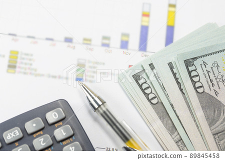 Bikin, Calculator + Japanese Brush Japanese Commercial Calculator 89845458