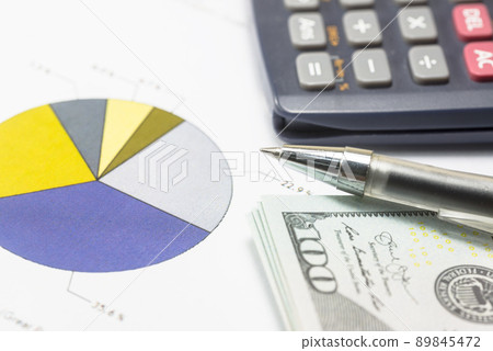 Bikin, Calculator + Japanese Brush Japanese Commercial Calculator 89845472