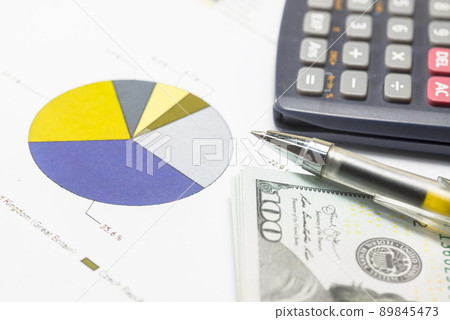 Bikin, Calculator + Japanese Brush Japanese Commercial Calculator 89845473